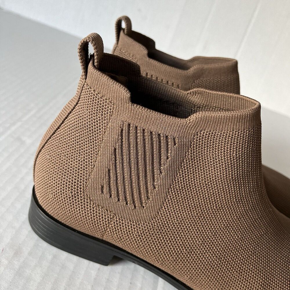 Vivaia Ryan Pro Square Toe Water Repellent Slip On Chelsea Boots Low Heel 39.5 - Picture 9 of 15